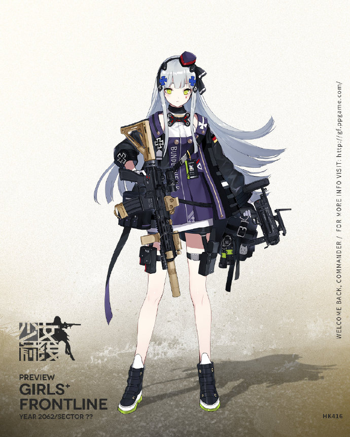 少女前线hk416心智升级详解 Hk416改造一览 游戏窝