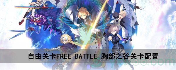 Fgo深海电脑乐土自由关卡freebattle胸部之谷配置 复刻深海电脑乐土freebattle胸部之谷怎么打 游戏窝