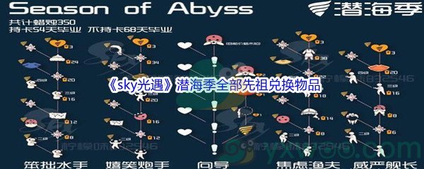 《sky光遇》潜海季全部先祖兑换物品介绍